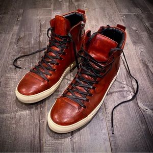 John Varvatos 315 Reed Mid Top Sneakers